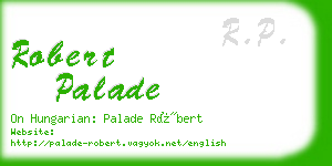 robert palade business card